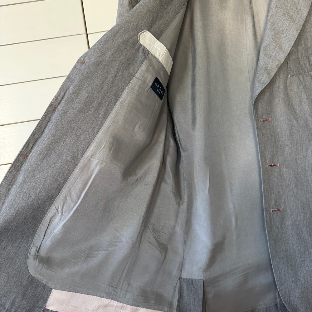 Paul Smith Jeans Cotton Men’s Gray Jacket - Picture 4 of 11